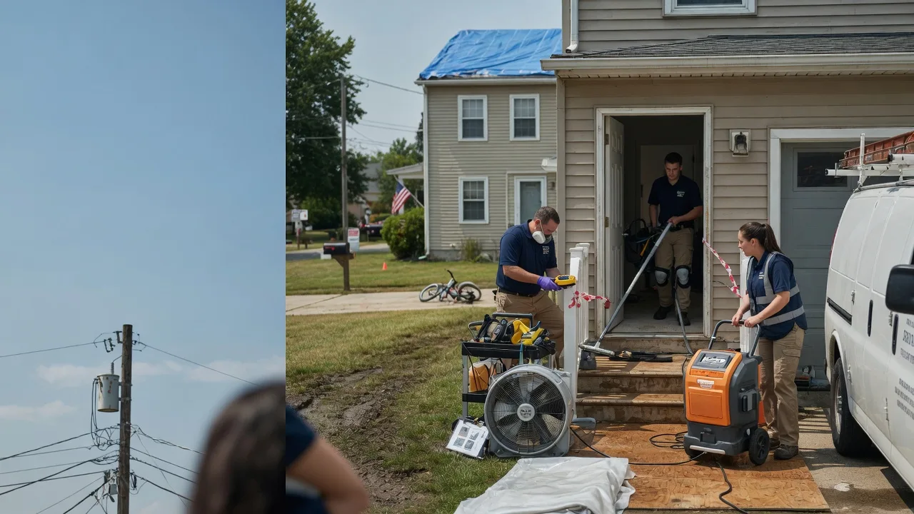 Water Damage Repair in Mcqueeney, TX near me
